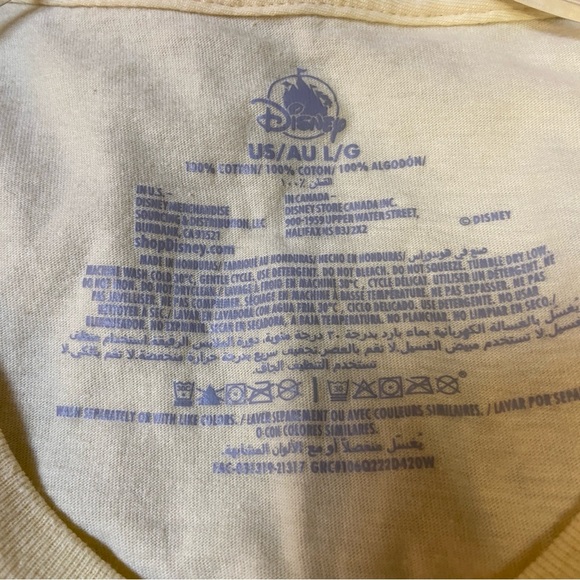 Disney Soft Yellow T-Shirt - Picture 4 of 8